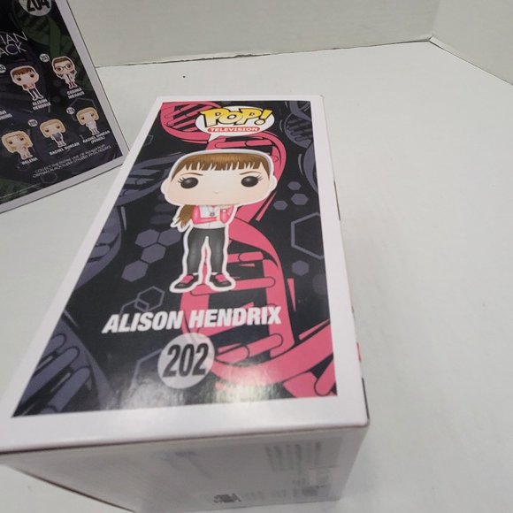 New Funko Pop Television Alison Hendrix Orphan Black 202 Figure Hot Topic 17+ - Picture 10 of 11